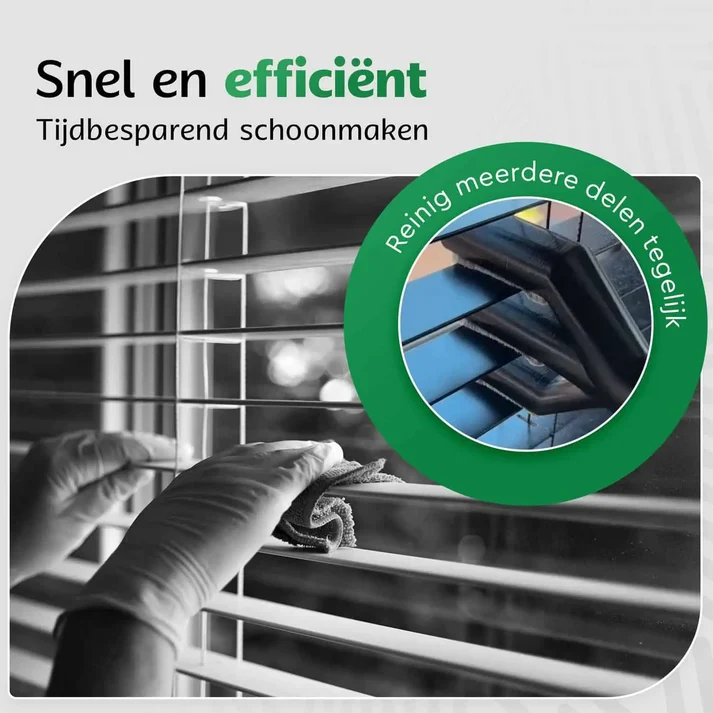 Snel en efficiënt jaloezieën schoonmaken